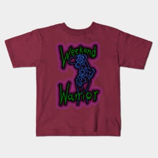 Weekend Warrior Kids T-Shirt